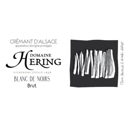 Crémant d'Alsace Brut Blanc de Noir - Cuvée Prestige bio - Domaine Hering - AOC Alsace – Image 2