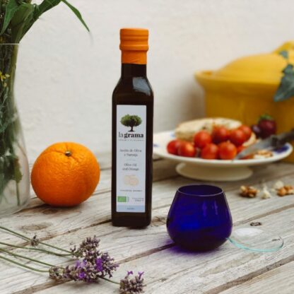 La Grama Aroma Orange 0,25 litres – Huile d’olive et orange – Image 3