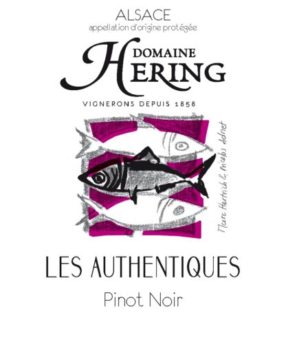 Pinot Noir bio "Les Authentiques" - Domaine Hering - AOC Alsace – Image 2