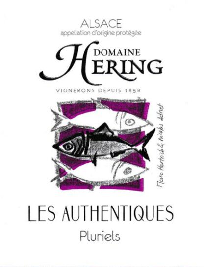 Pluriels bio "Les Authentiques" - Domaine Hering - AOC Alsace – Image 2