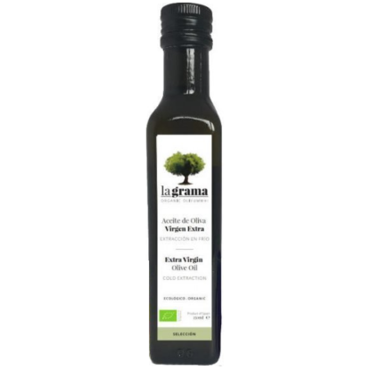 La Grama Selección 0,25 litres – Huile d’olive vierge extra biologique