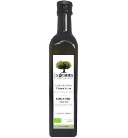 La Grama Selección 0,50 litres – Huile d’olive vierge extra biologique
