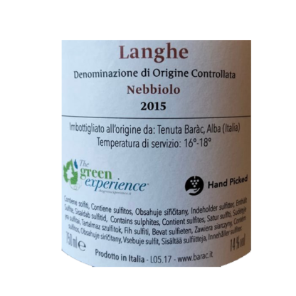 barac langhe nebbiolo arriere